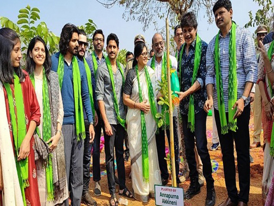 Akkineni Family Adopted 1080 Acres Of Forest Land For ANR Urban Park